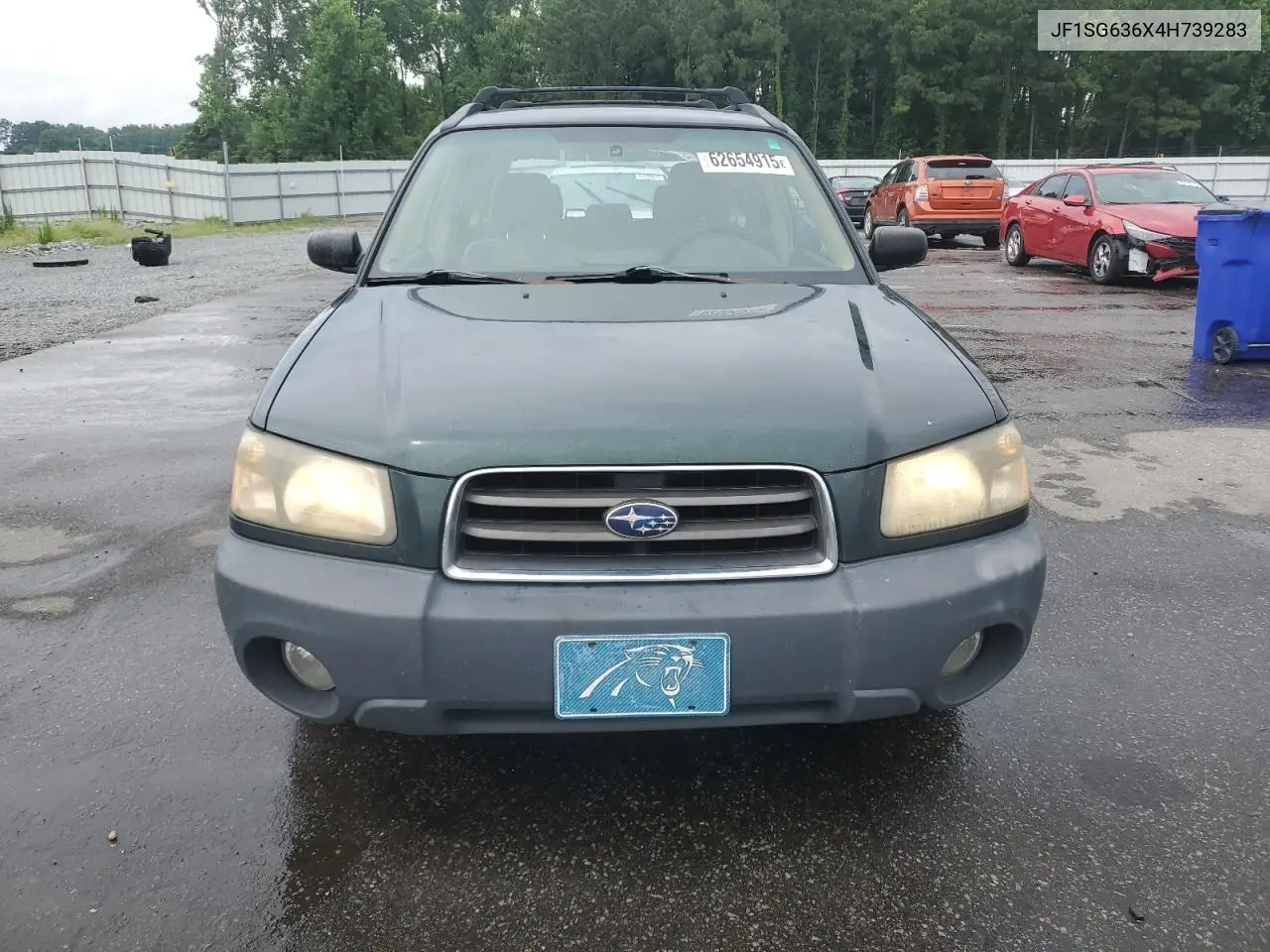 2004 Subaru Forester 2.5X VIN: JF1SG636X4H739283 Lot: 62654915