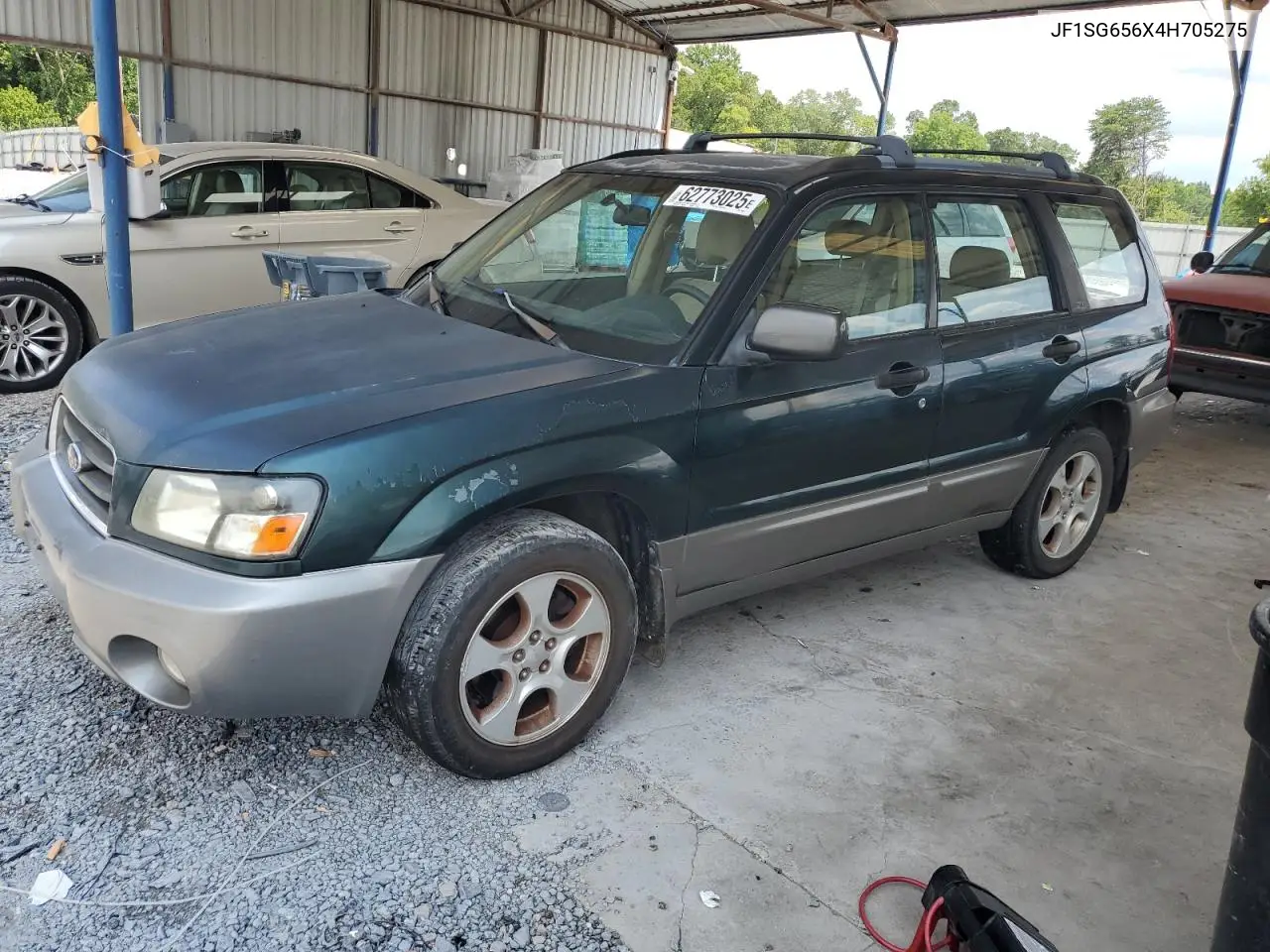2004 Subaru Forester 2.5Xs VIN: JF1SG656X4H705275 Lot: 62773025