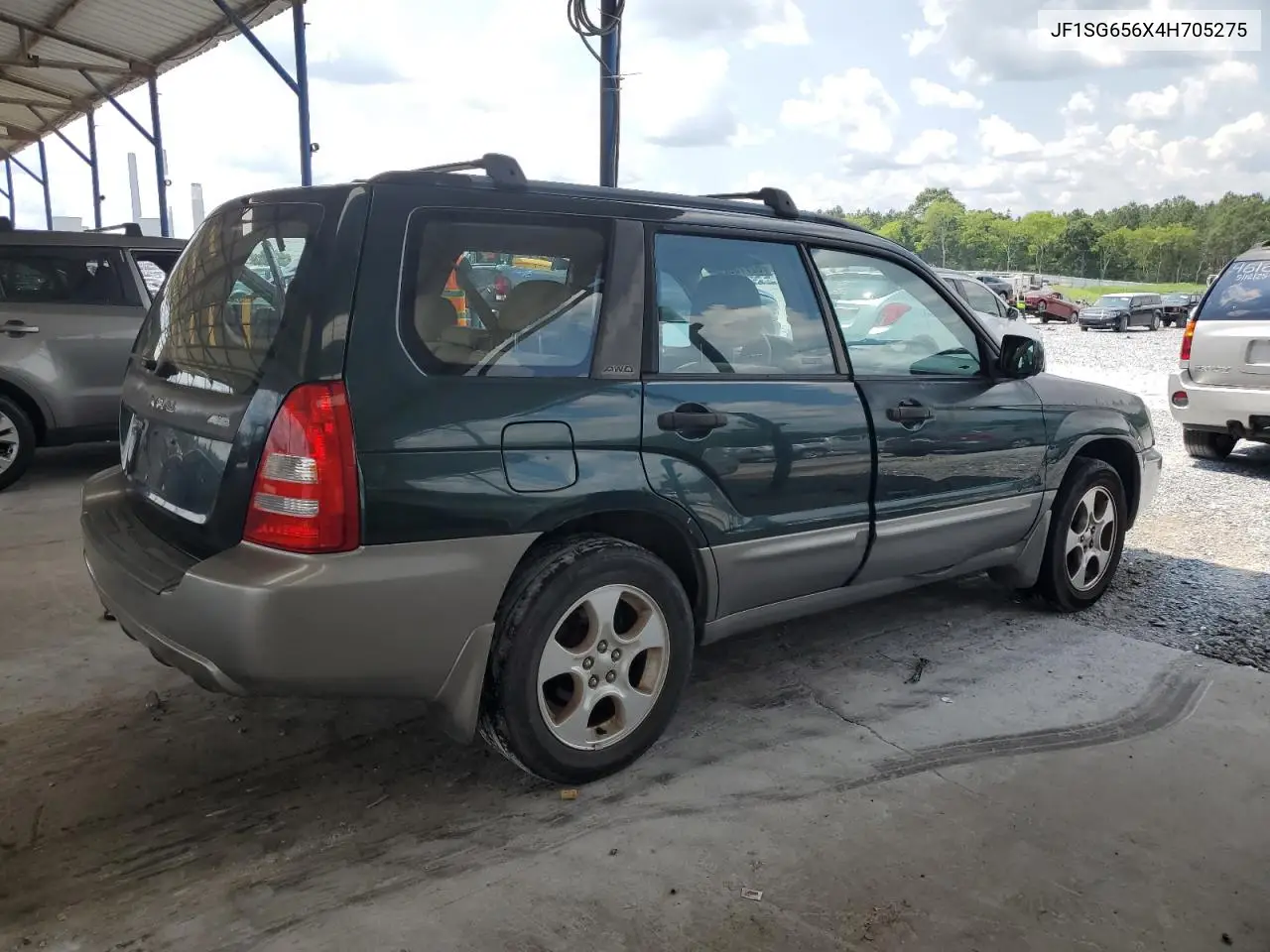 2004 Subaru Forester 2.5Xs VIN: JF1SG656X4H705275 Lot: 62773025