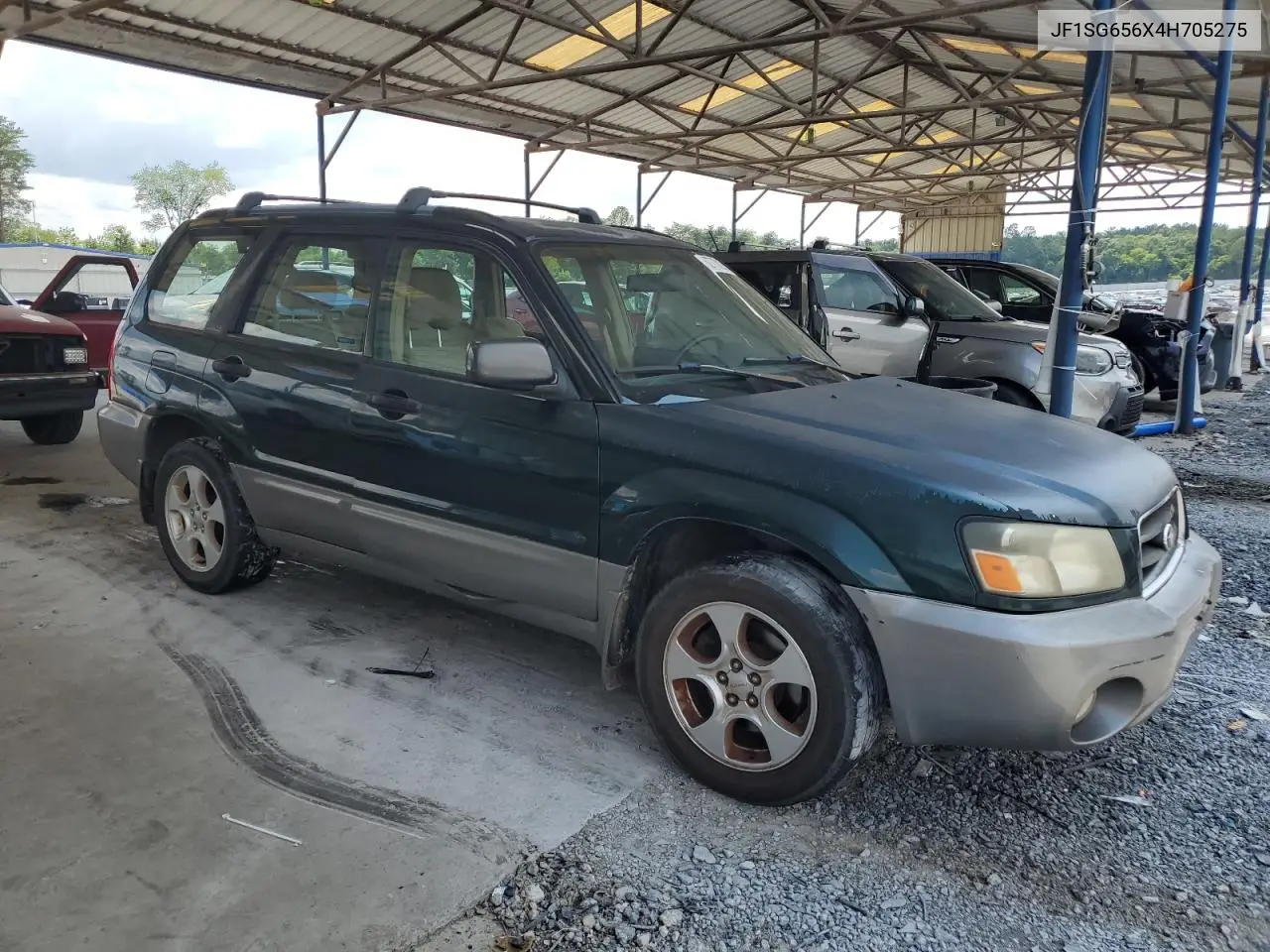 2004 Subaru Forester 2.5Xs VIN: JF1SG656X4H705275 Lot: 62773025