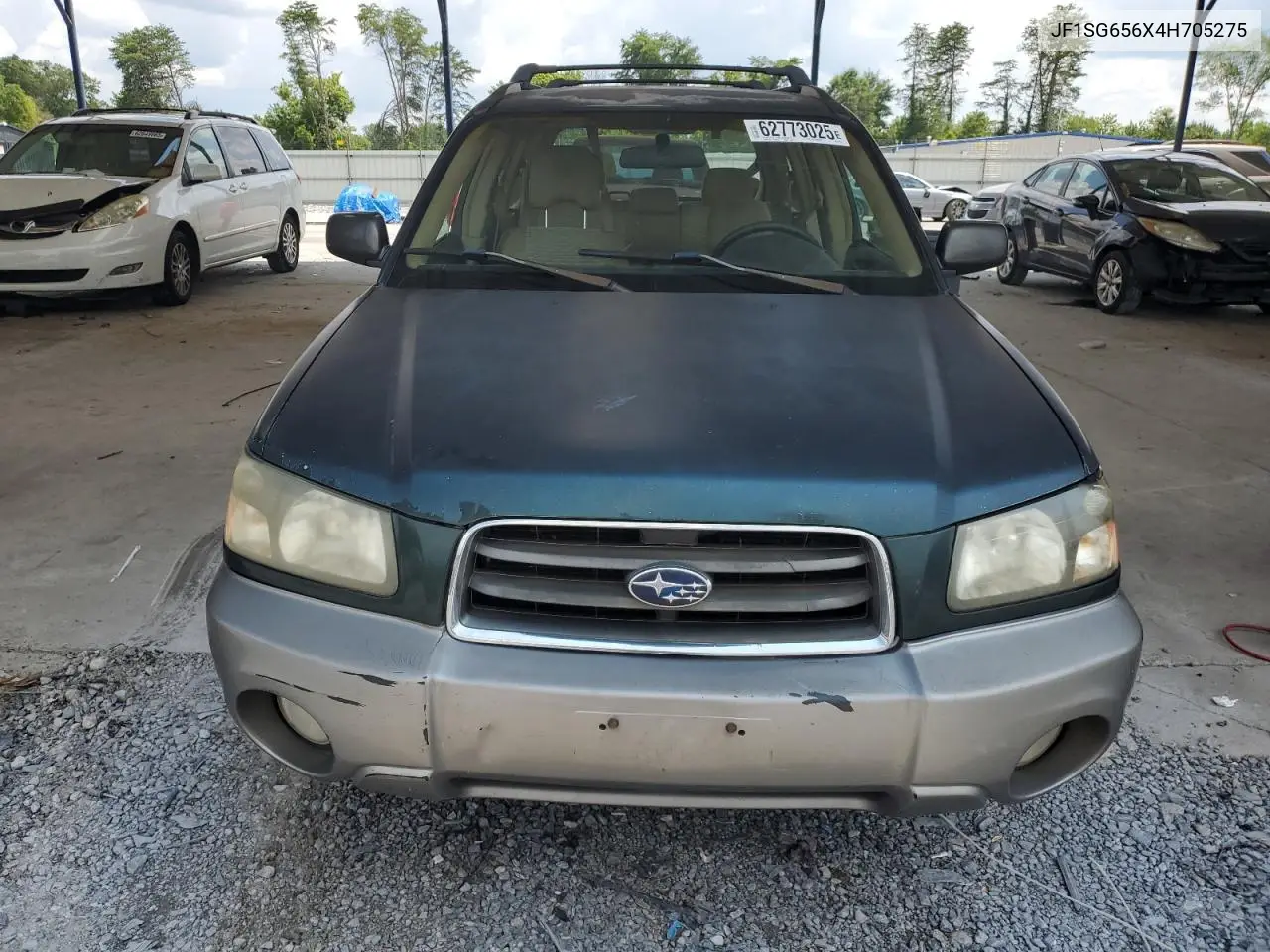 2004 Subaru Forester 2.5Xs VIN: JF1SG656X4H705275 Lot: 62773025
