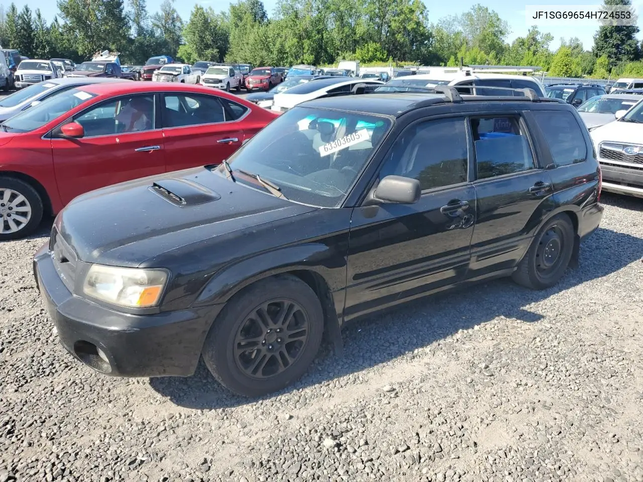 2004 Subaru Forester 2.5Xt VIN: JF1SG69654H724553 Lot: 63303605