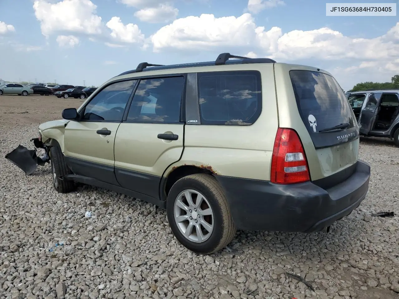2004 Subaru Forester 2.5X VIN: JF1SG63684H730405 Lot: 63423555