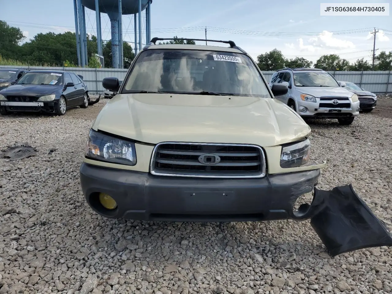 2004 Subaru Forester 2.5X VIN: JF1SG63684H730405 Lot: 63423555