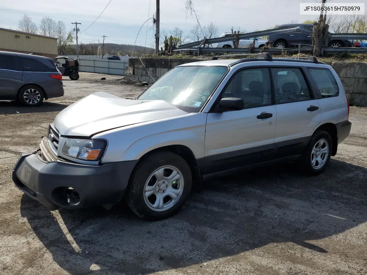 2005 Subaru Forester 2.5X VIN: JF1SG63615H750979 Lot: 54097365