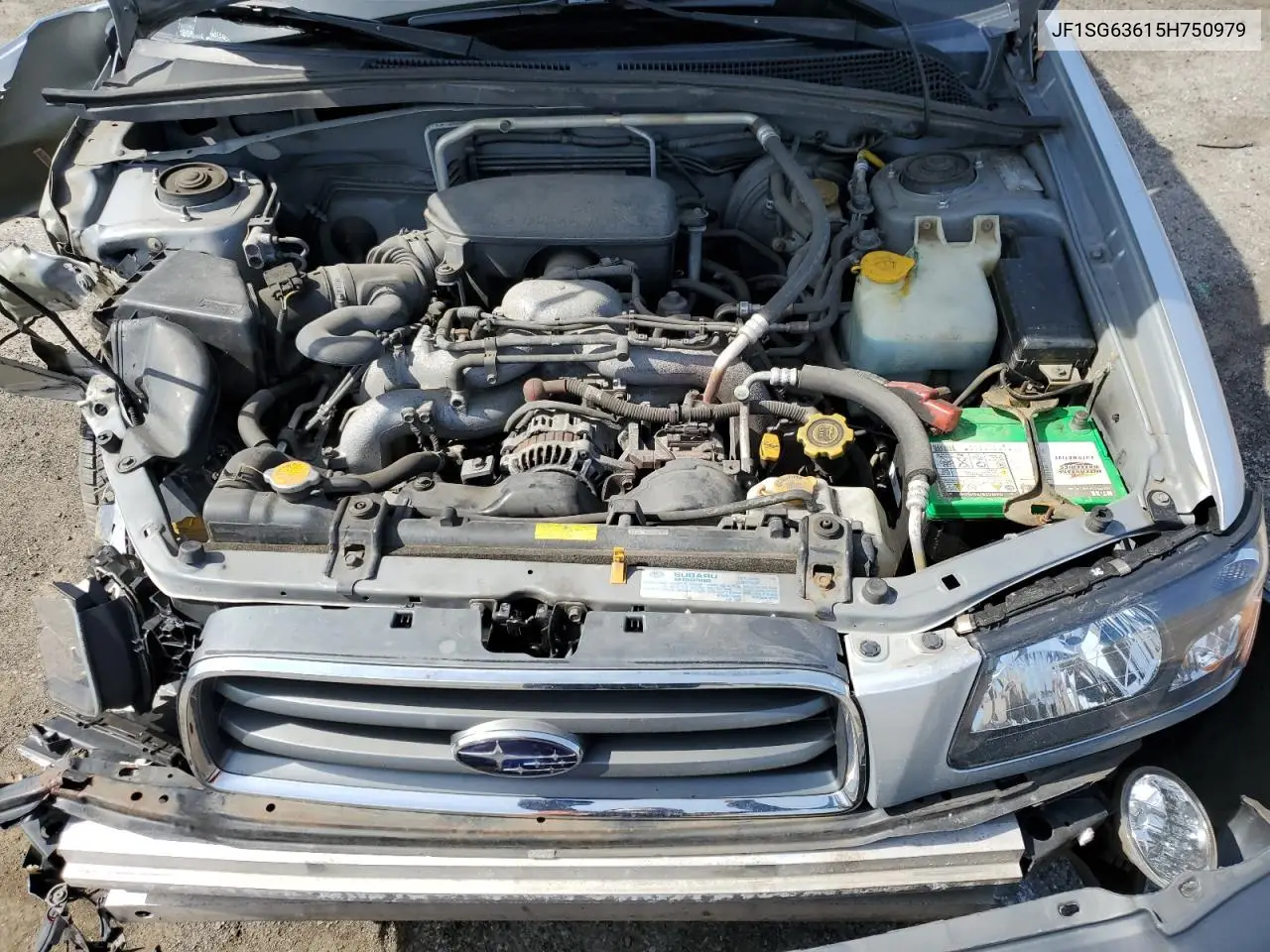 2005 Subaru Forester 2.5X VIN: JF1SG63615H750979 Lot: 54097365
