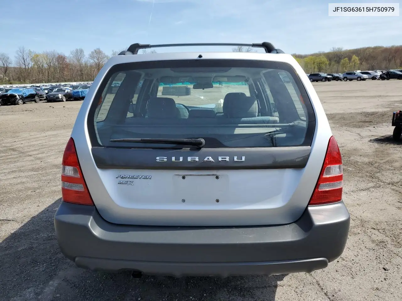 2005 Subaru Forester 2.5X VIN: JF1SG63615H750979 Lot: 54097365