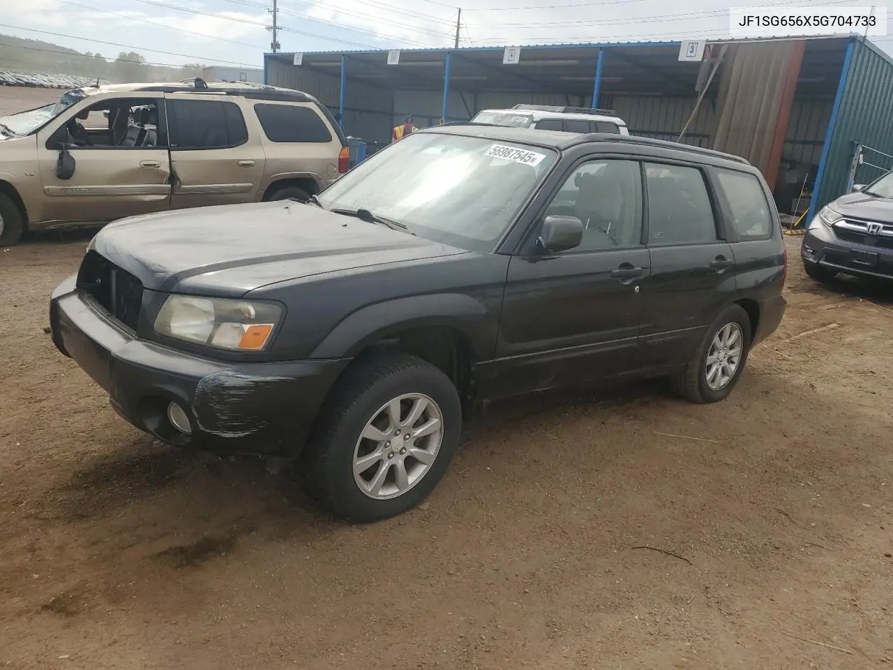 2005 Subaru Forester 2.5Xs VIN: JF1SG656X5G704733 Lot: 56987545