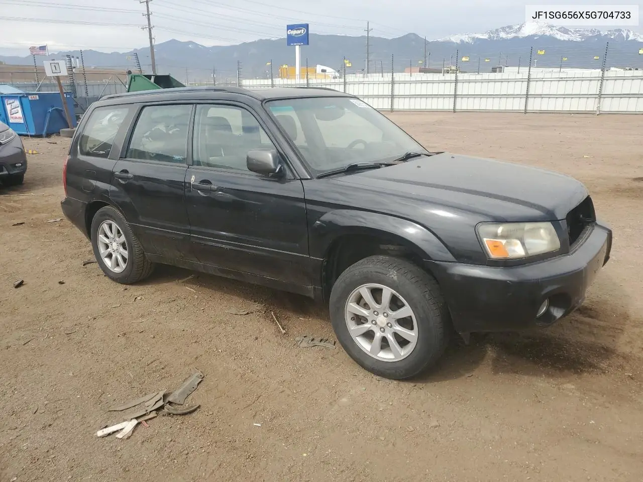 2005 Subaru Forester 2.5Xs VIN: JF1SG656X5G704733 Lot: 56987545