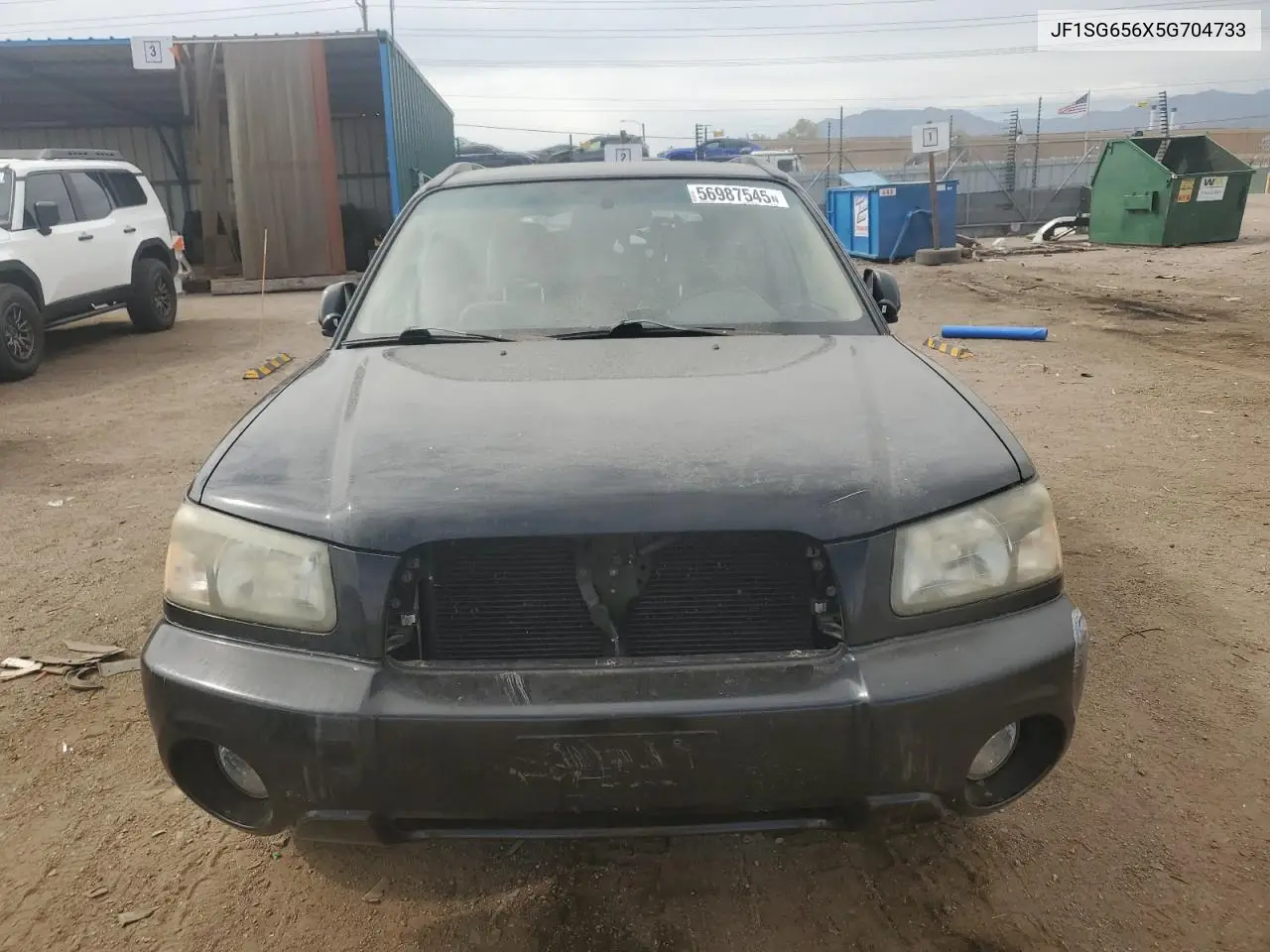 2005 Subaru Forester 2.5Xs VIN: JF1SG656X5G704733 Lot: 56987545