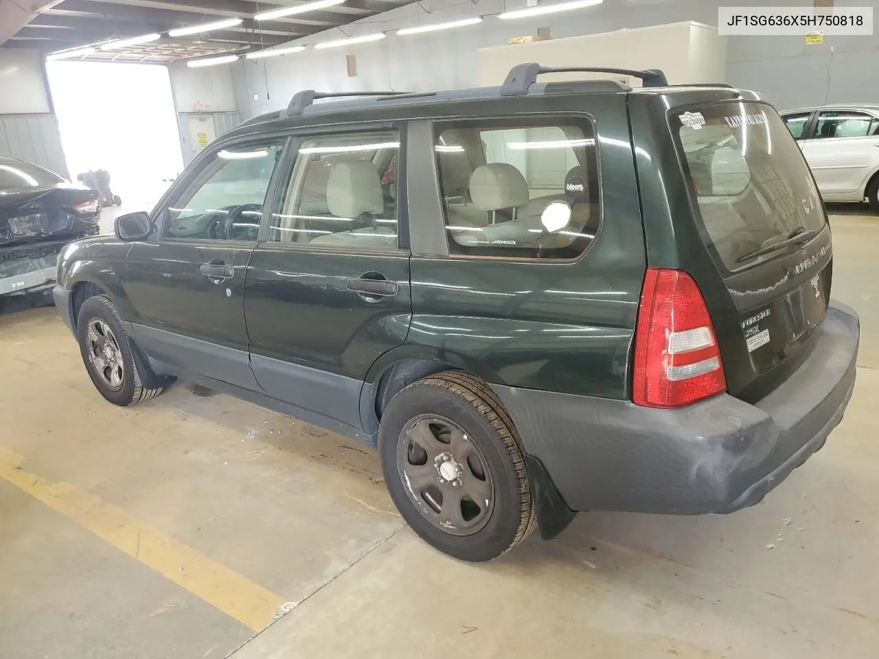 2005 Subaru Forester 2.5X VIN: JF1SG636X5H750818 Lot: 62294405