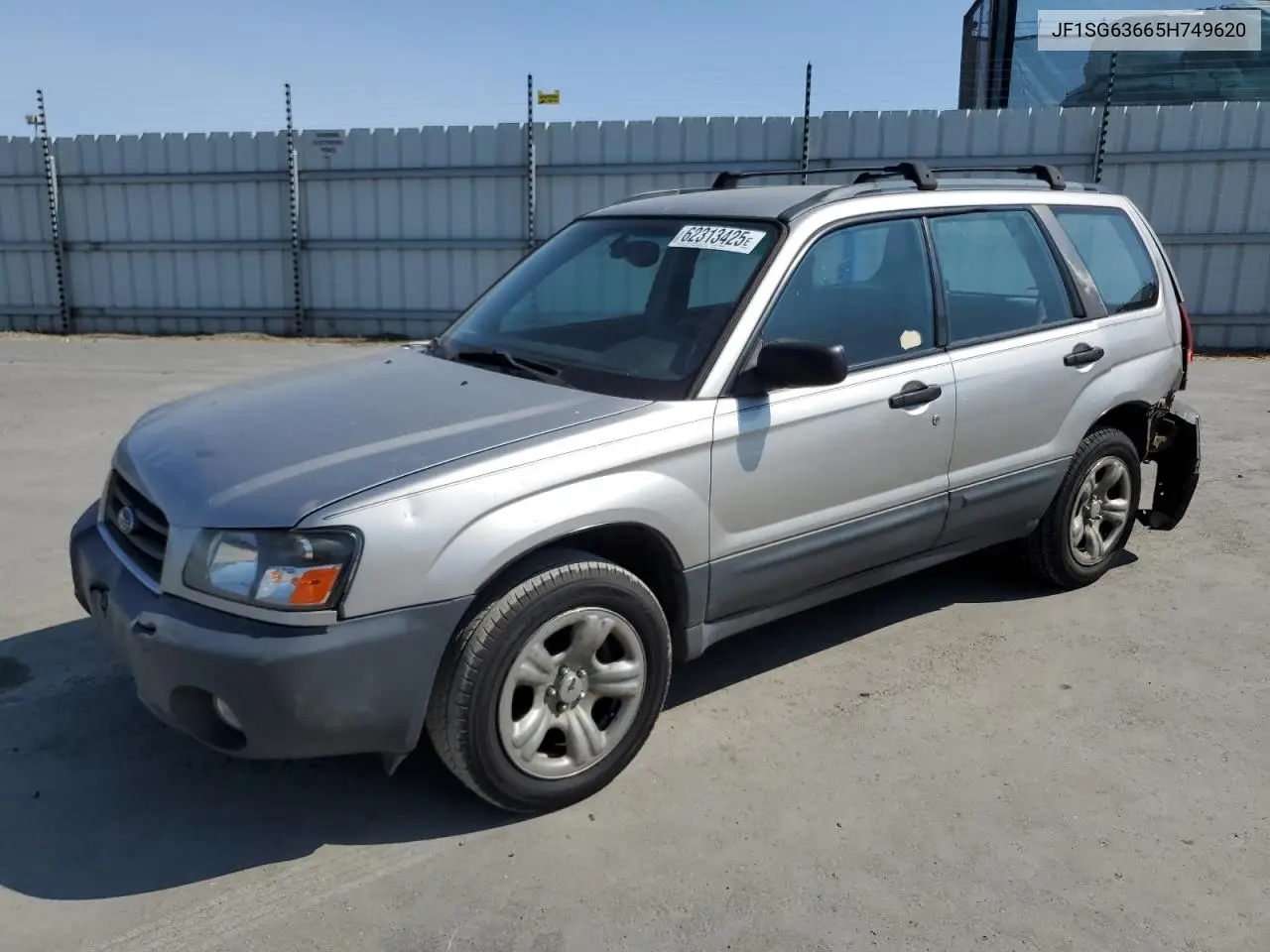 2005 Subaru Forester 2.5X VIN: JF1SG63665H749620 Lot: 62313425