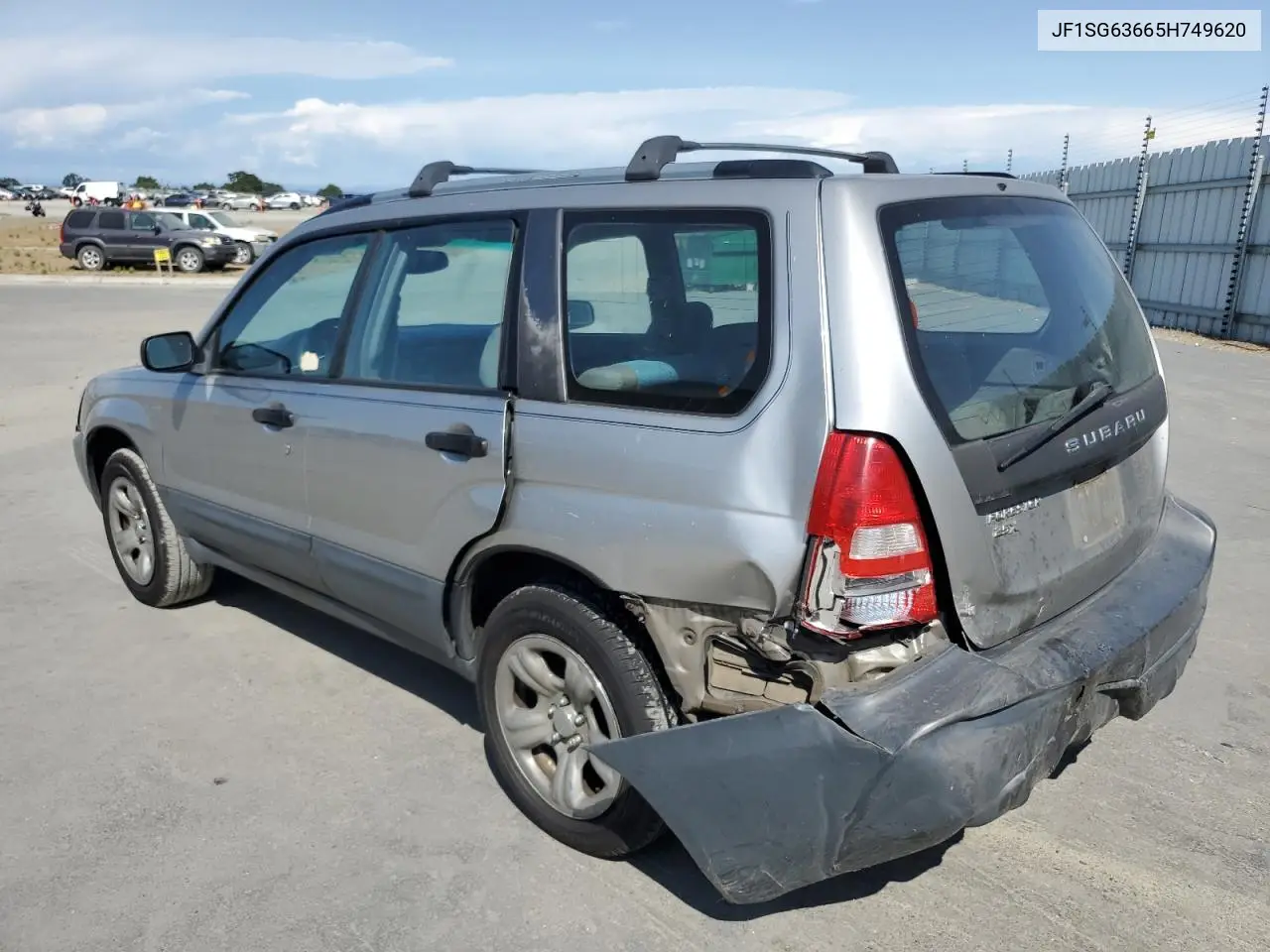 2005 Subaru Forester 2.5X VIN: JF1SG63665H749620 Lot: 62313425