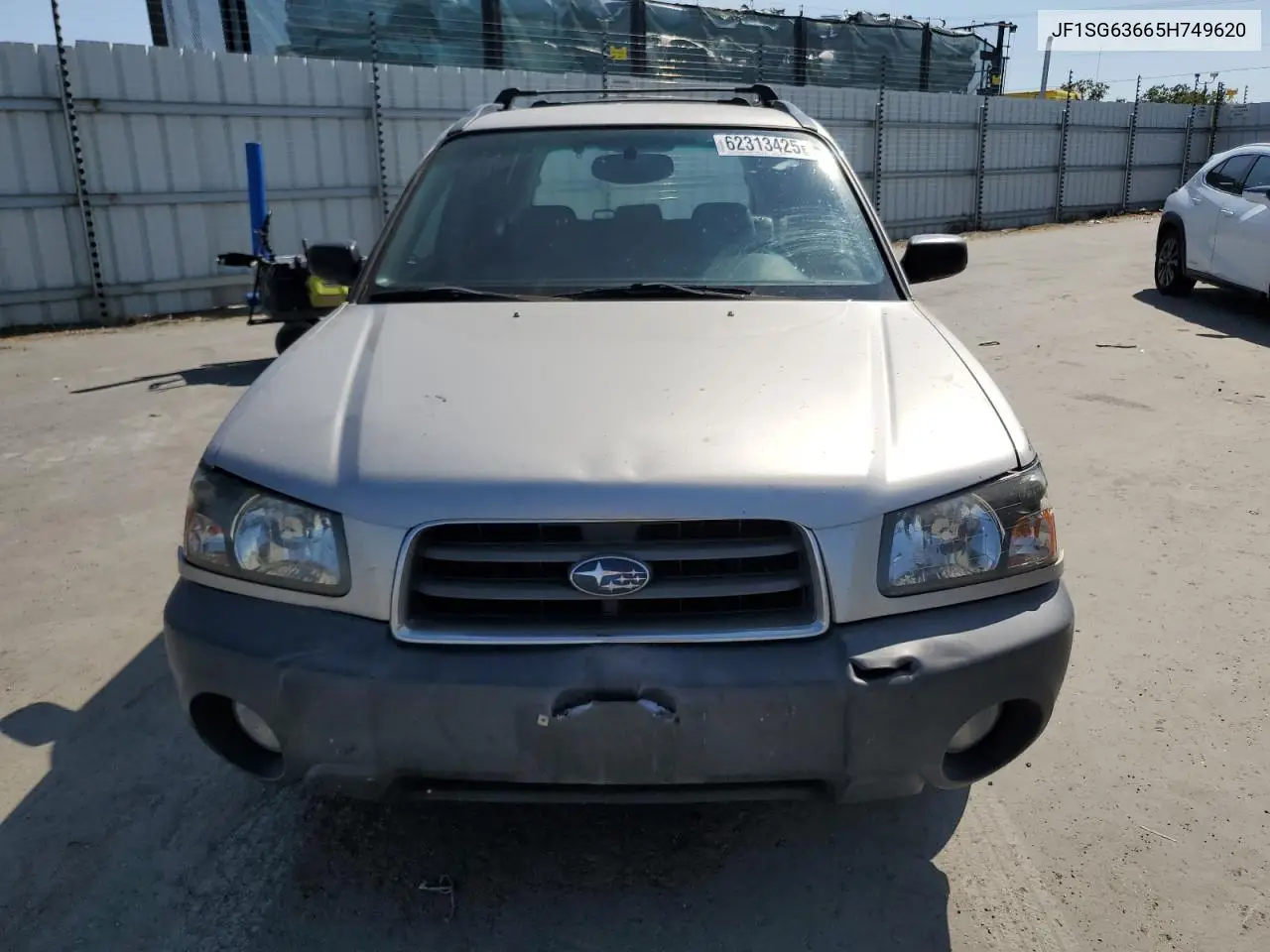 2005 Subaru Forester 2.5X VIN: JF1SG63665H749620 Lot: 62313425