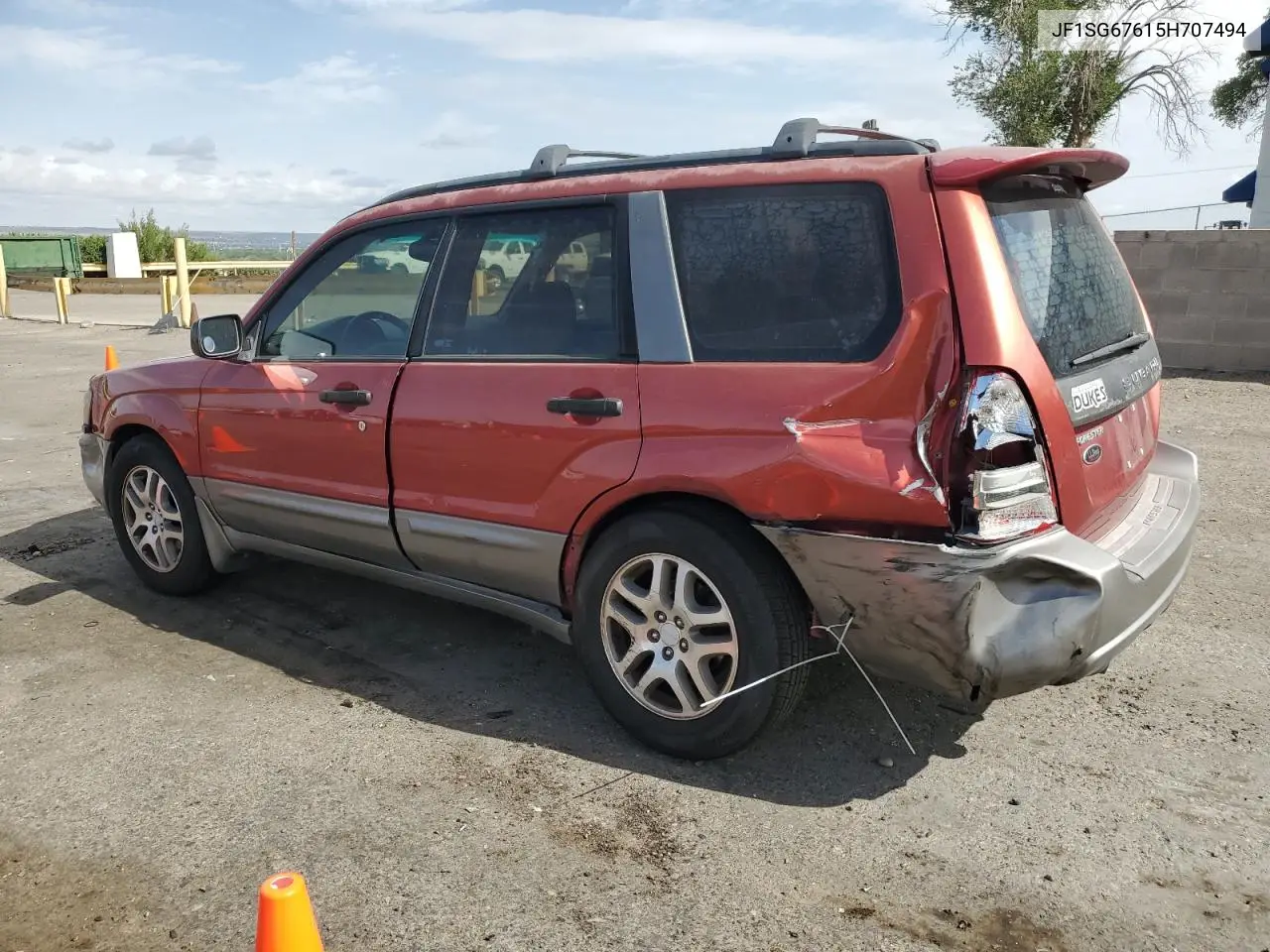 2005 Subaru Forester 2.5Xs Ll Bean VIN: JF1SG67615H707494 Lot: 62347175