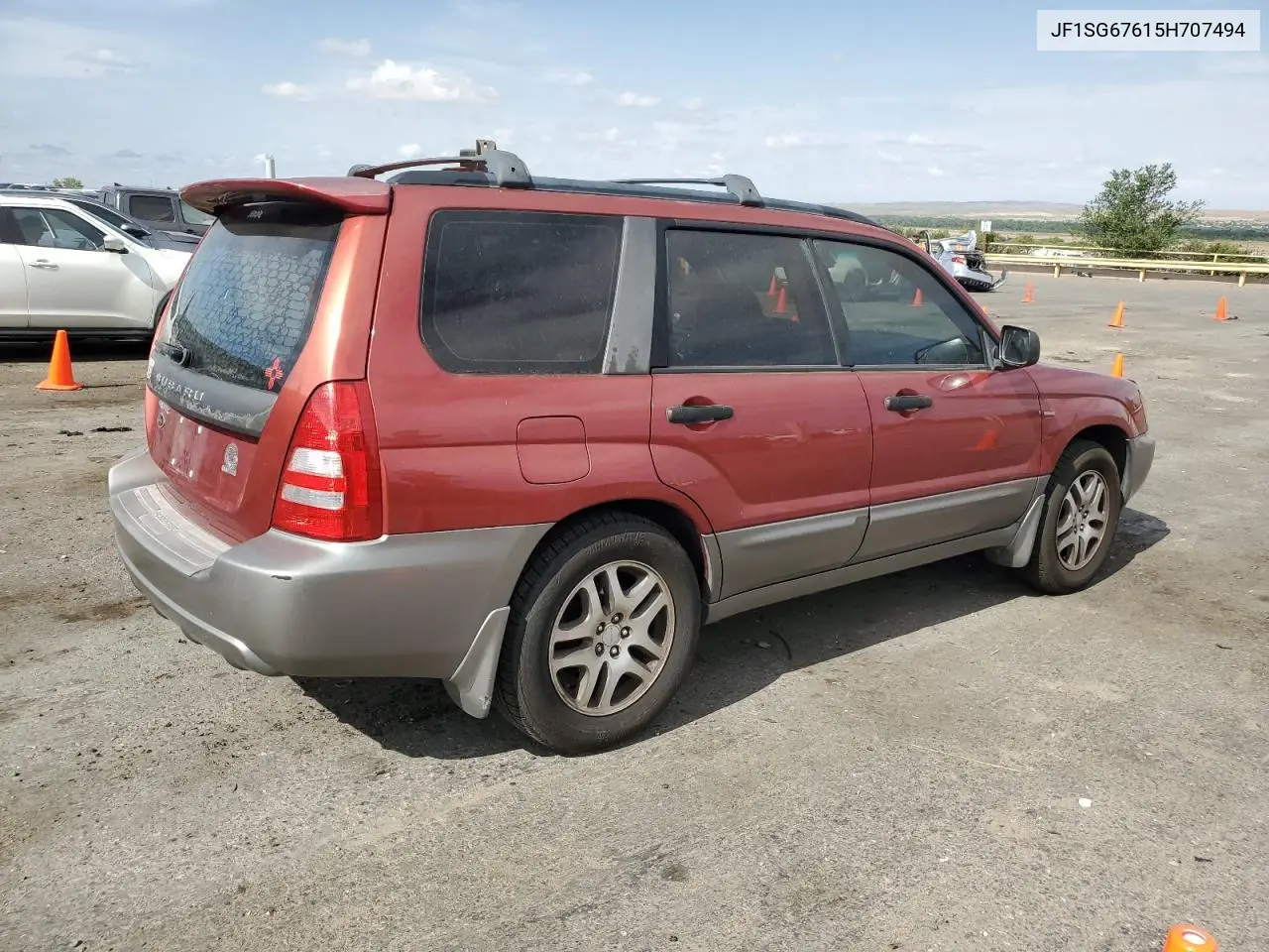 2005 Subaru Forester 2.5Xs Ll Bean VIN: JF1SG67615H707494 Lot: 62347175