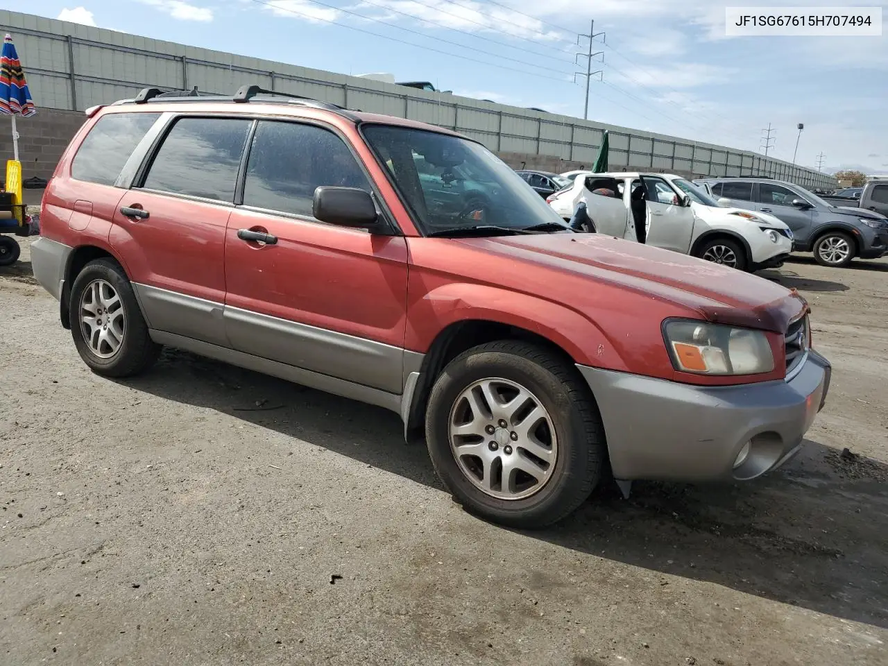 2005 Subaru Forester 2.5Xs Ll Bean VIN: JF1SG67615H707494 Lot: 62347175