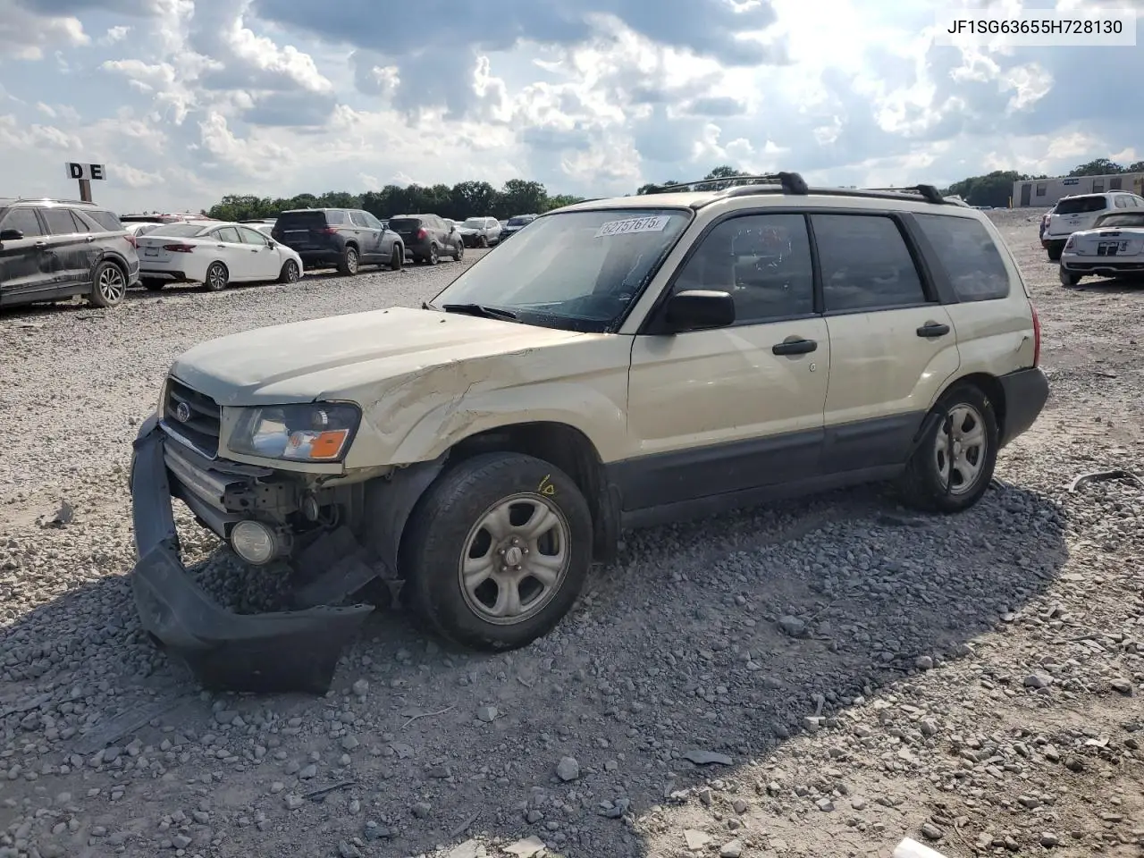 2005 Subaru Forester 2.5X VIN: JF1SG63655H728130 Lot: 62757675
