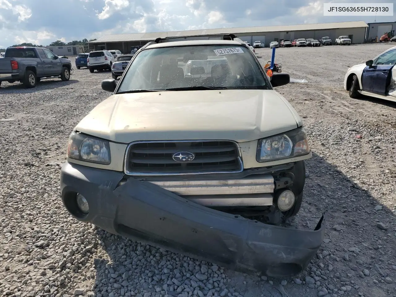 2005 Subaru Forester 2.5X VIN: JF1SG63655H728130 Lot: 62757675