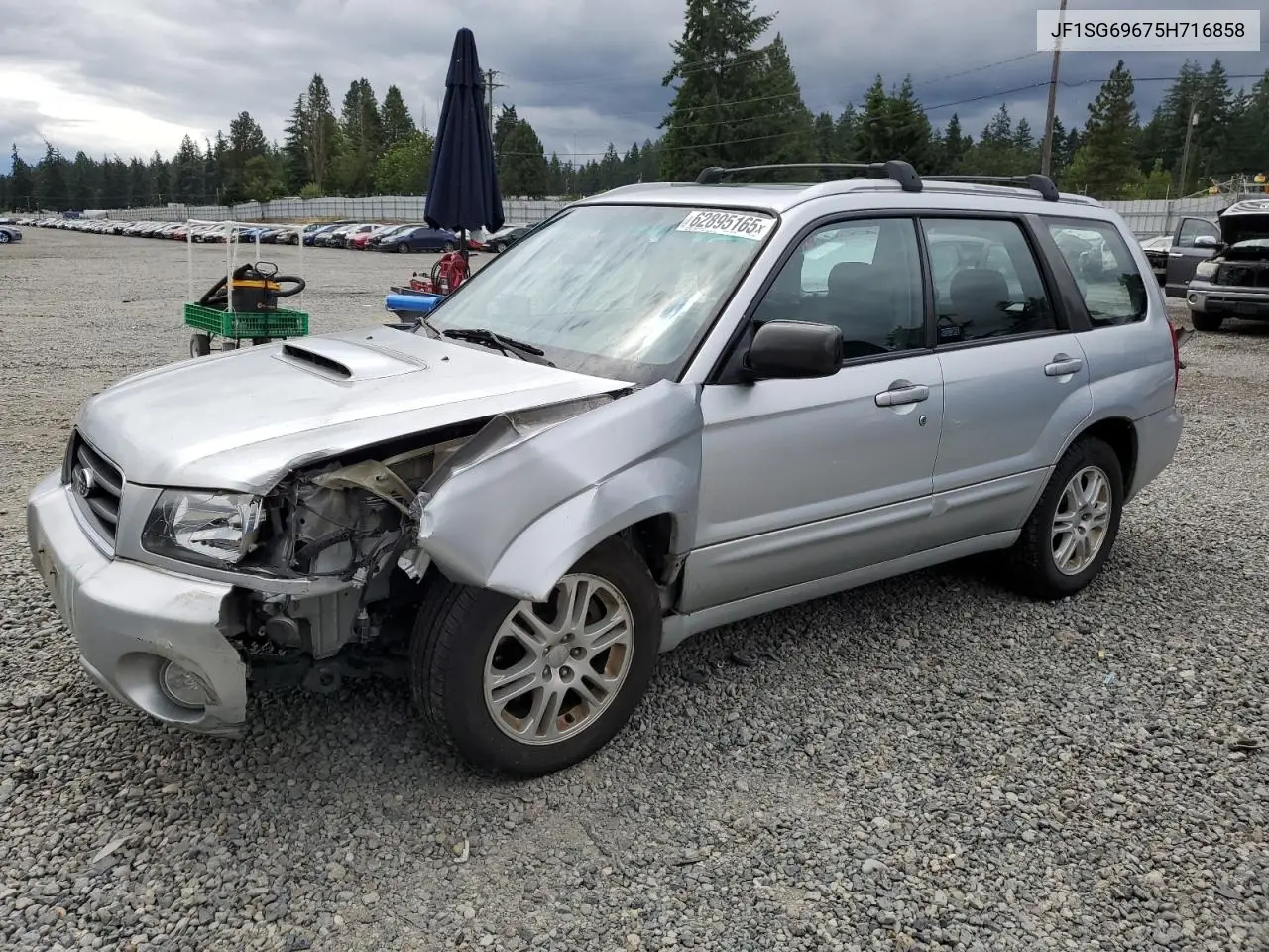 2005 Subaru Forester 2.5Xt VIN: JF1SG69675H716858 Lot: 62895165