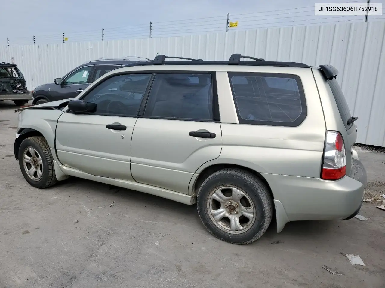 2006 Subaru Forester 2.5X VIN: JF1SG63606H752918 Lot: 49917915
