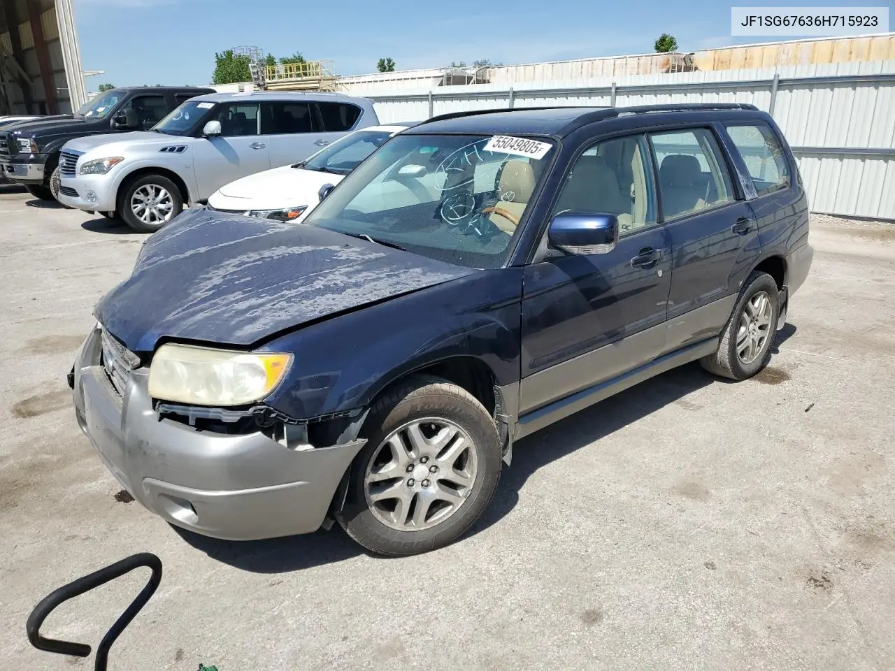2006 Subaru Forester 2.5X Ll Bean VIN: JF1SG67636H715923 Lot: 55049805