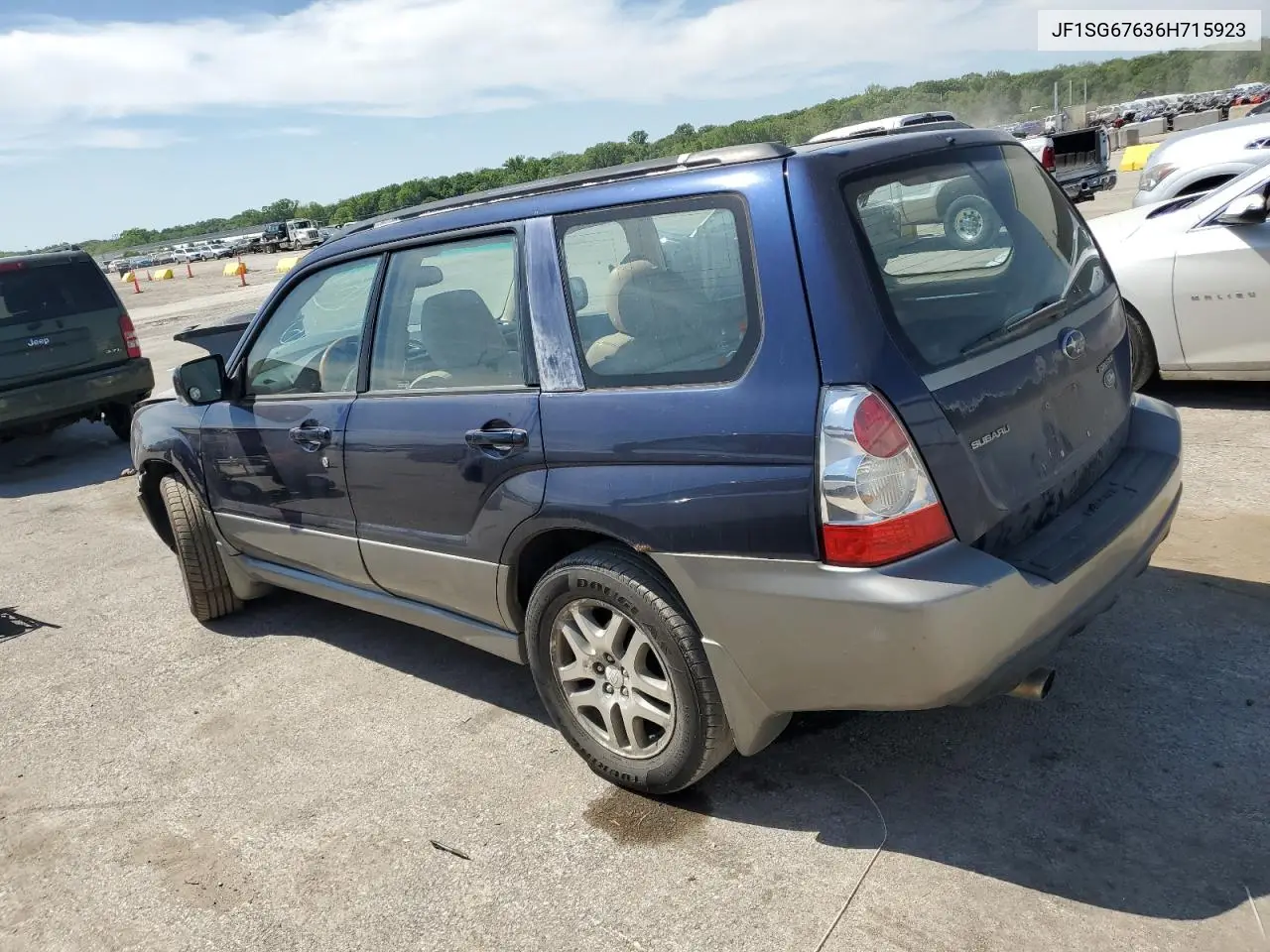 2006 Subaru Forester 2.5X Ll Bean VIN: JF1SG67636H715923 Lot: 55049805