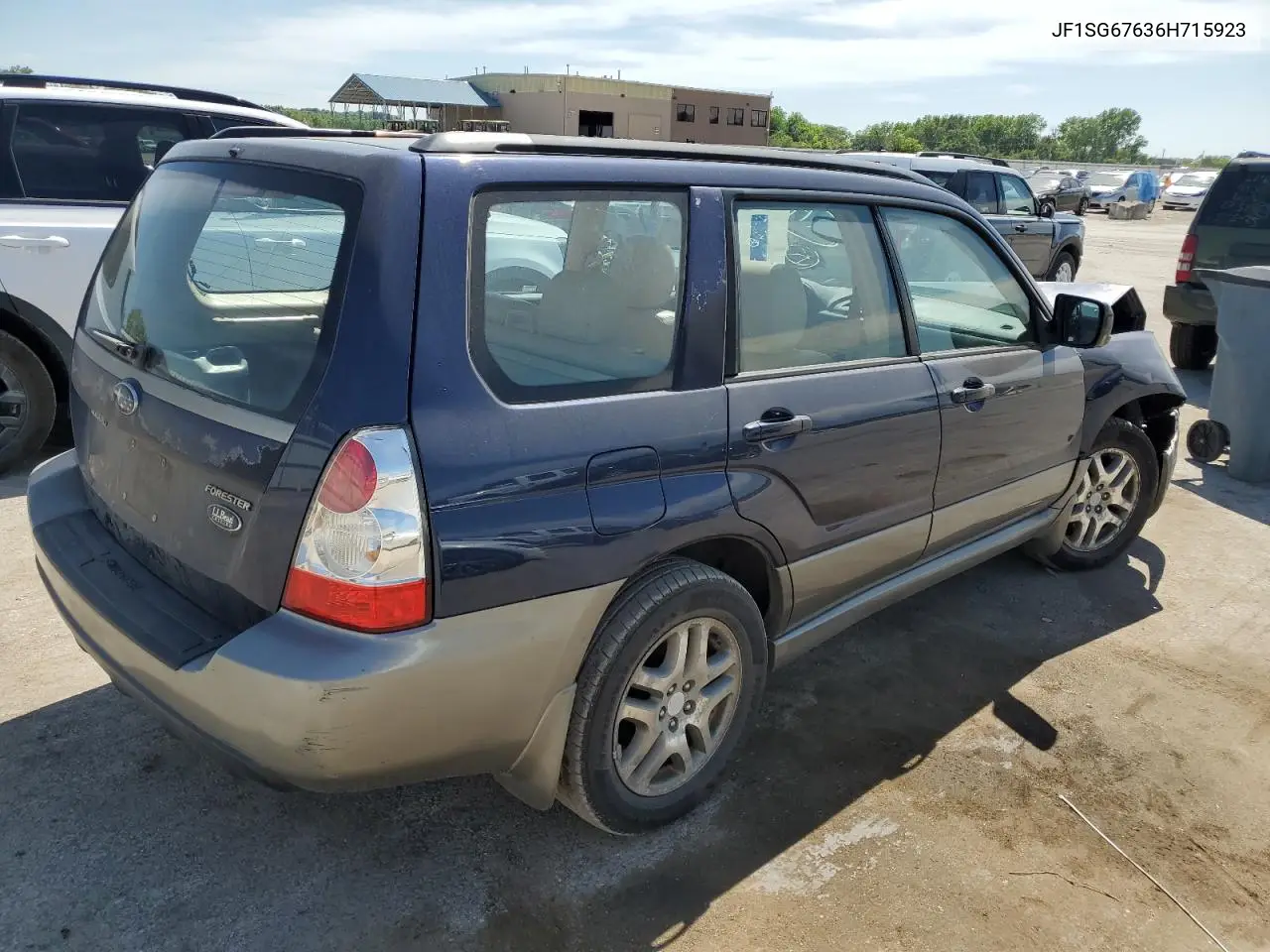 2006 Subaru Forester 2.5X Ll Bean VIN: JF1SG67636H715923 Lot: 55049805