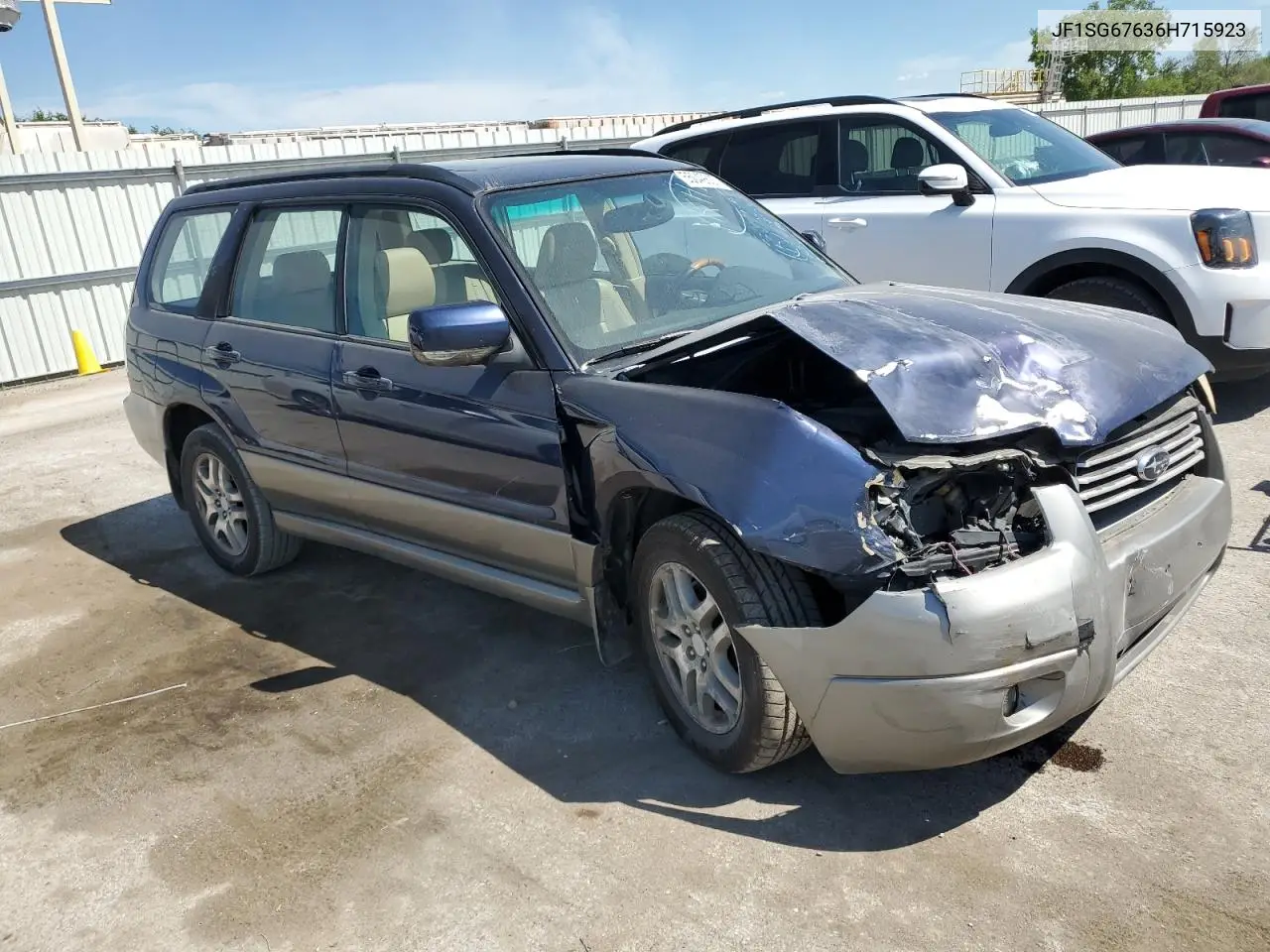 2006 Subaru Forester 2.5X Ll Bean VIN: JF1SG67636H715923 Lot: 55049805