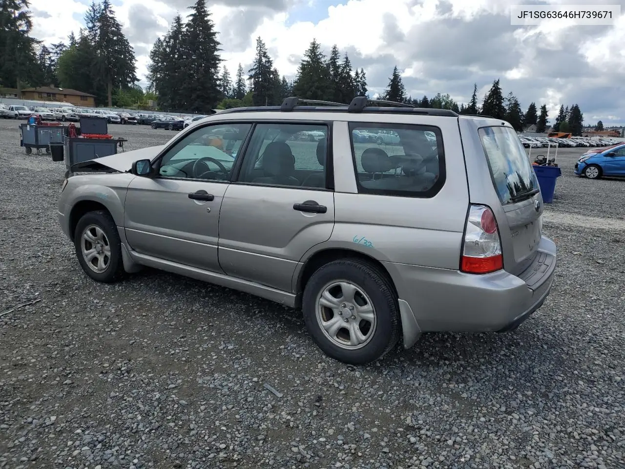2006 Subaru Forester 2.5X VIN: JF1SG63646H739671 Lot: 56749825