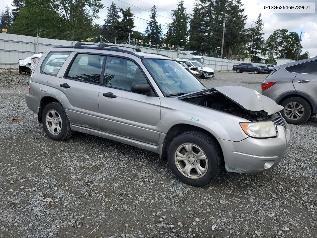2006 Subaru Forester 2.5X VIN: JF1SG63646H739671 Lot: 56749825