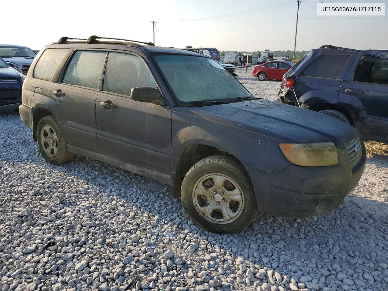 2006 Subaru Forester 2.5X VIN: JF1SG63676H717115 Lot: 59201325