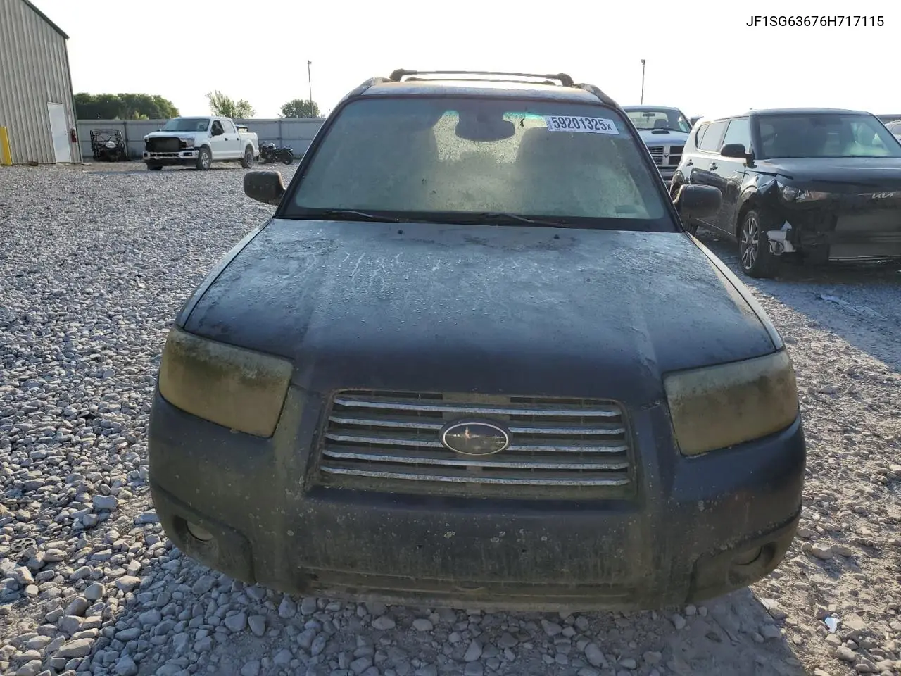 2006 Subaru Forester 2.5X VIN: JF1SG63676H717115 Lot: 59201325