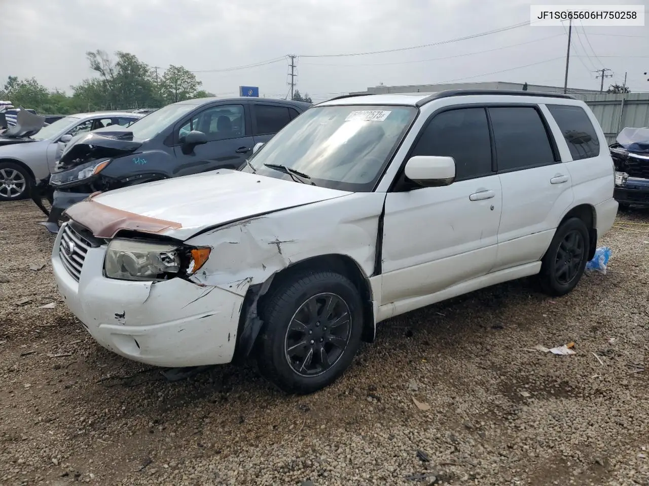 2006 Subaru Forester 2.5X Premium VIN: JF1SG65606H750258 Lot: 59902575