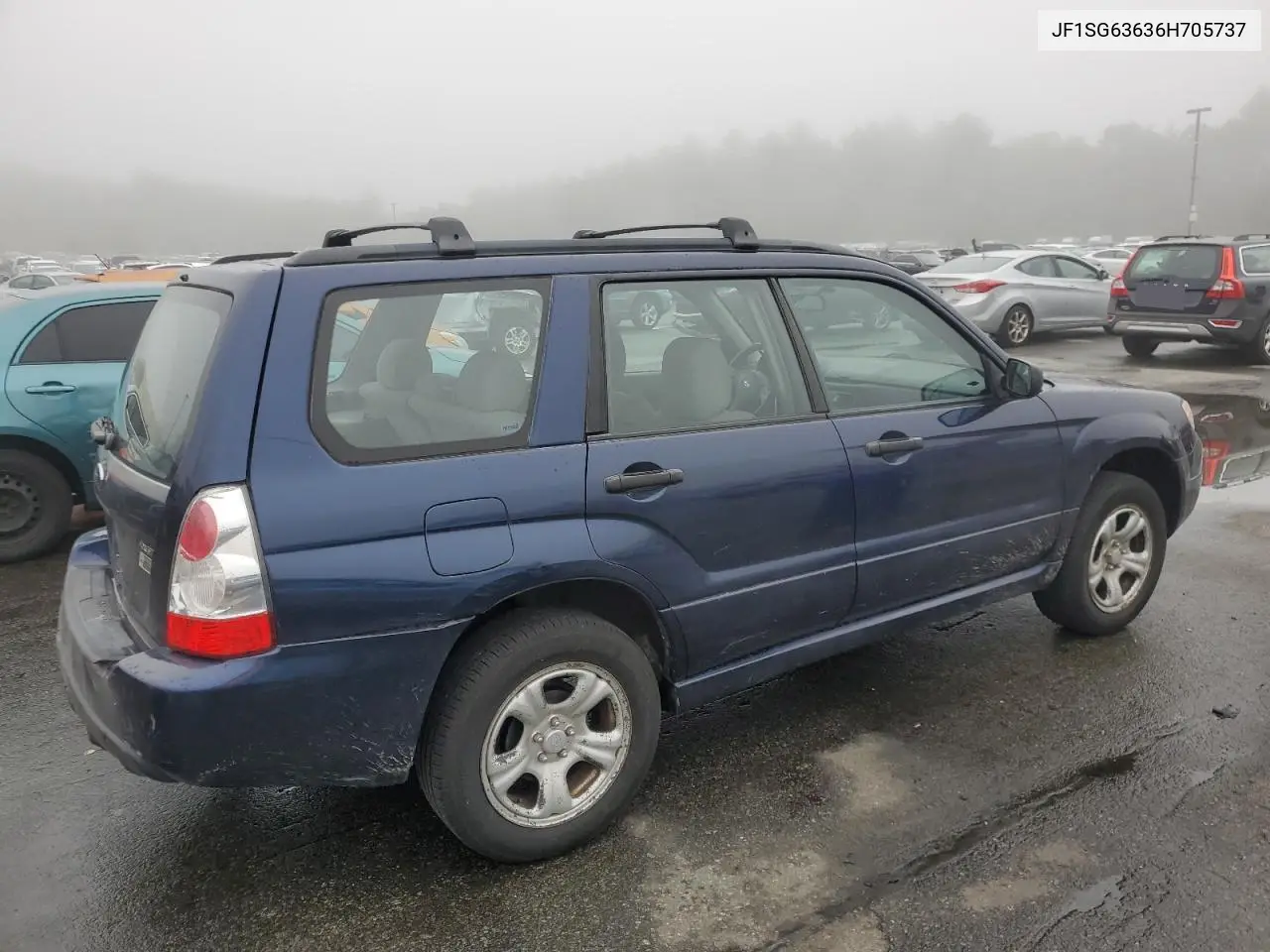 2006 Subaru Forester 2.5X VIN: JF1SG63636H705737 Lot: 61478245