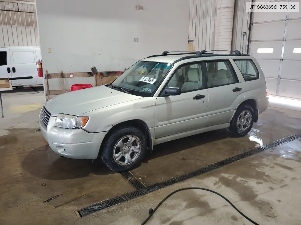 2006 Subaru Forester 2.5X VIN: JF1SG63656H759136 Lot: 61930095