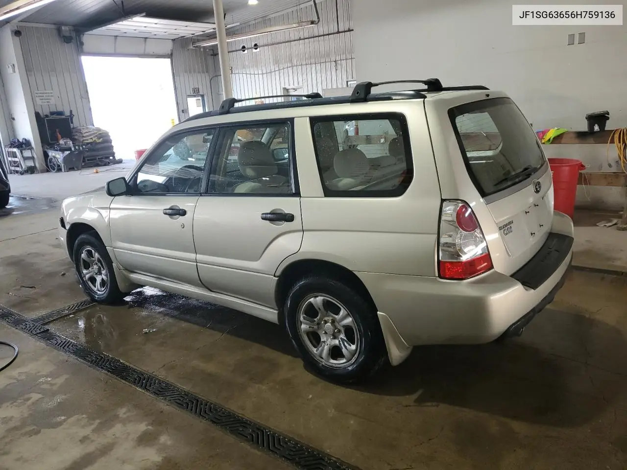 2006 Subaru Forester 2.5X VIN: JF1SG63656H759136 Lot: 61930095