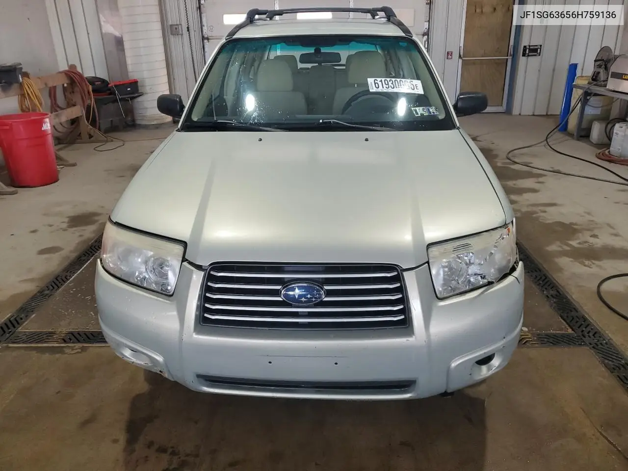 2006 Subaru Forester 2.5X VIN: JF1SG63656H759136 Lot: 61930095