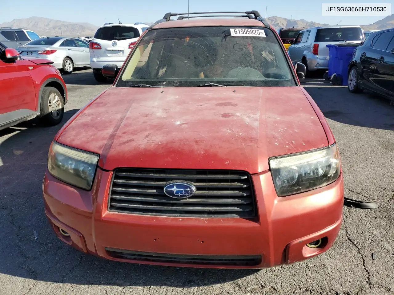 2006 Subaru Forester 2.5X VIN: JF1SG63666H710530 Lot: 61995925