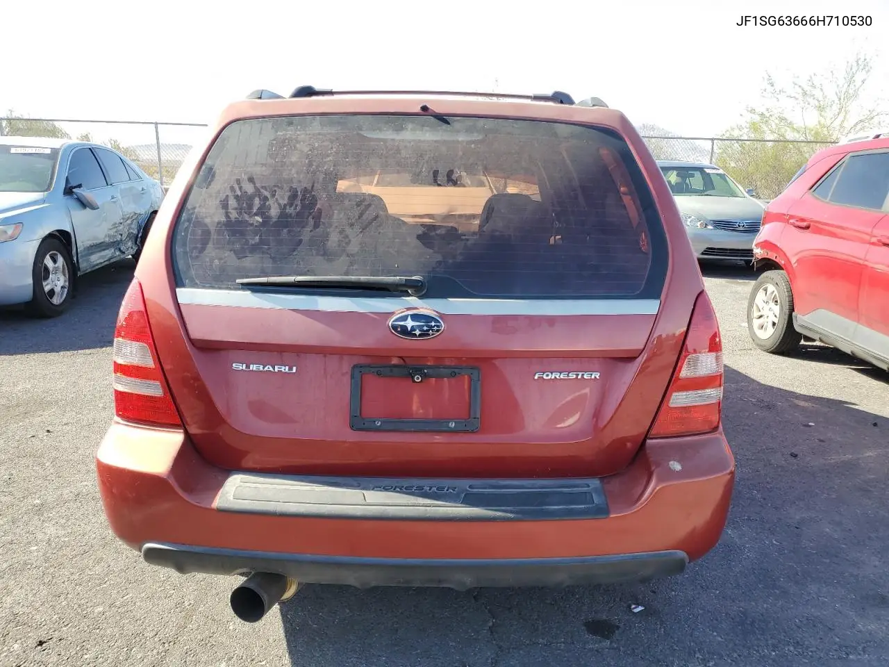 2006 Subaru Forester 2.5X VIN: JF1SG63666H710530 Lot: 61995925