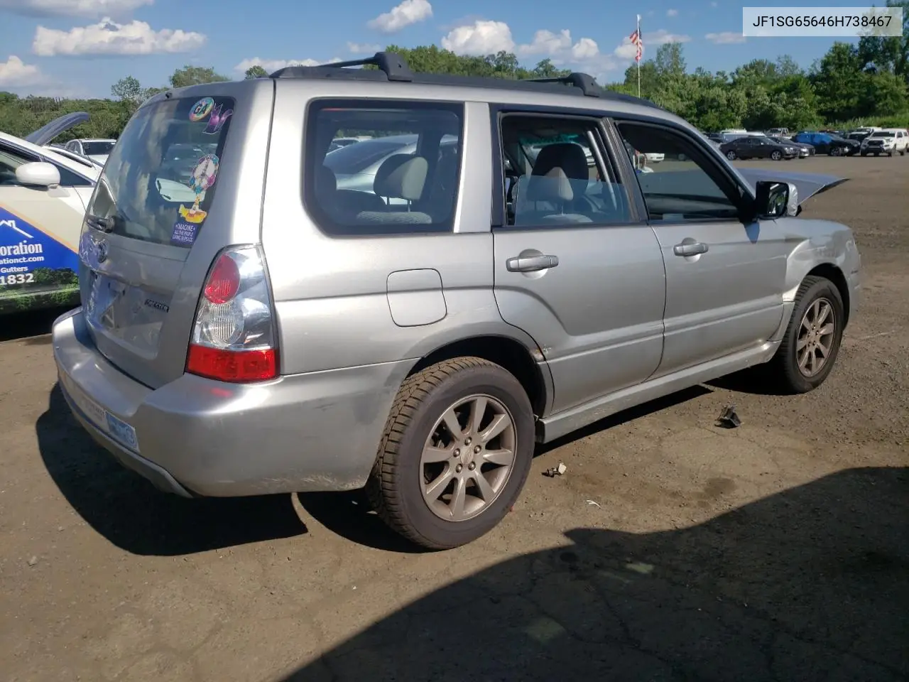 2006 Subaru Forester 2.5X Premium VIN: JF1SG65646H738467 Lot: 62093995