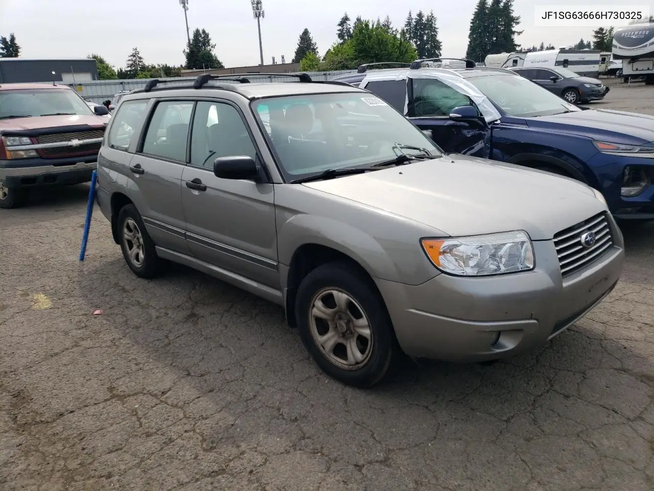 2006 Subaru Forester 2.5X VIN: JF1SG63666H730325 Lot: 62209185
