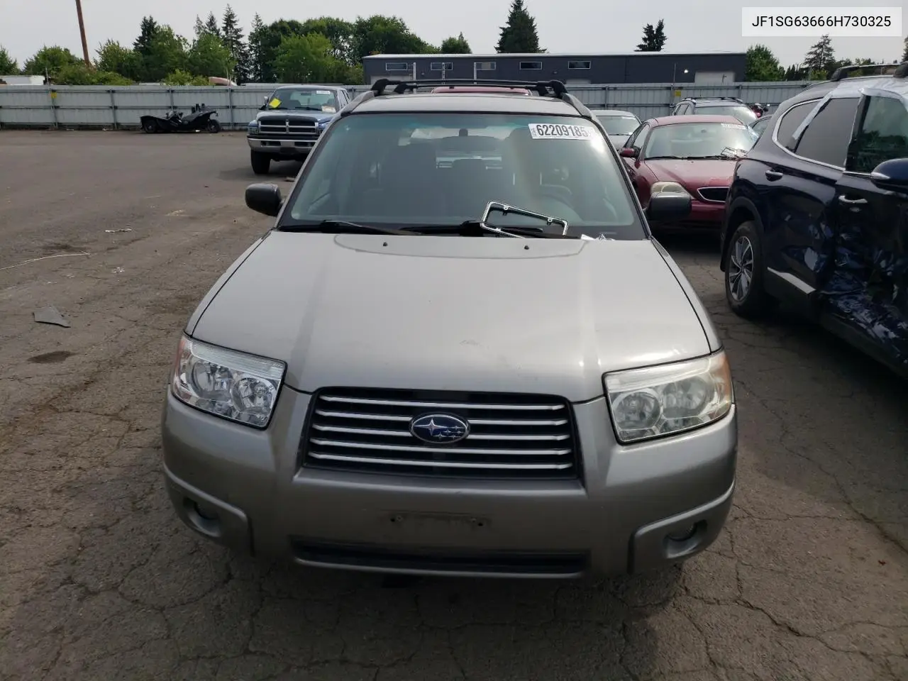 2006 Subaru Forester 2.5X VIN: JF1SG63666H730325 Lot: 62209185