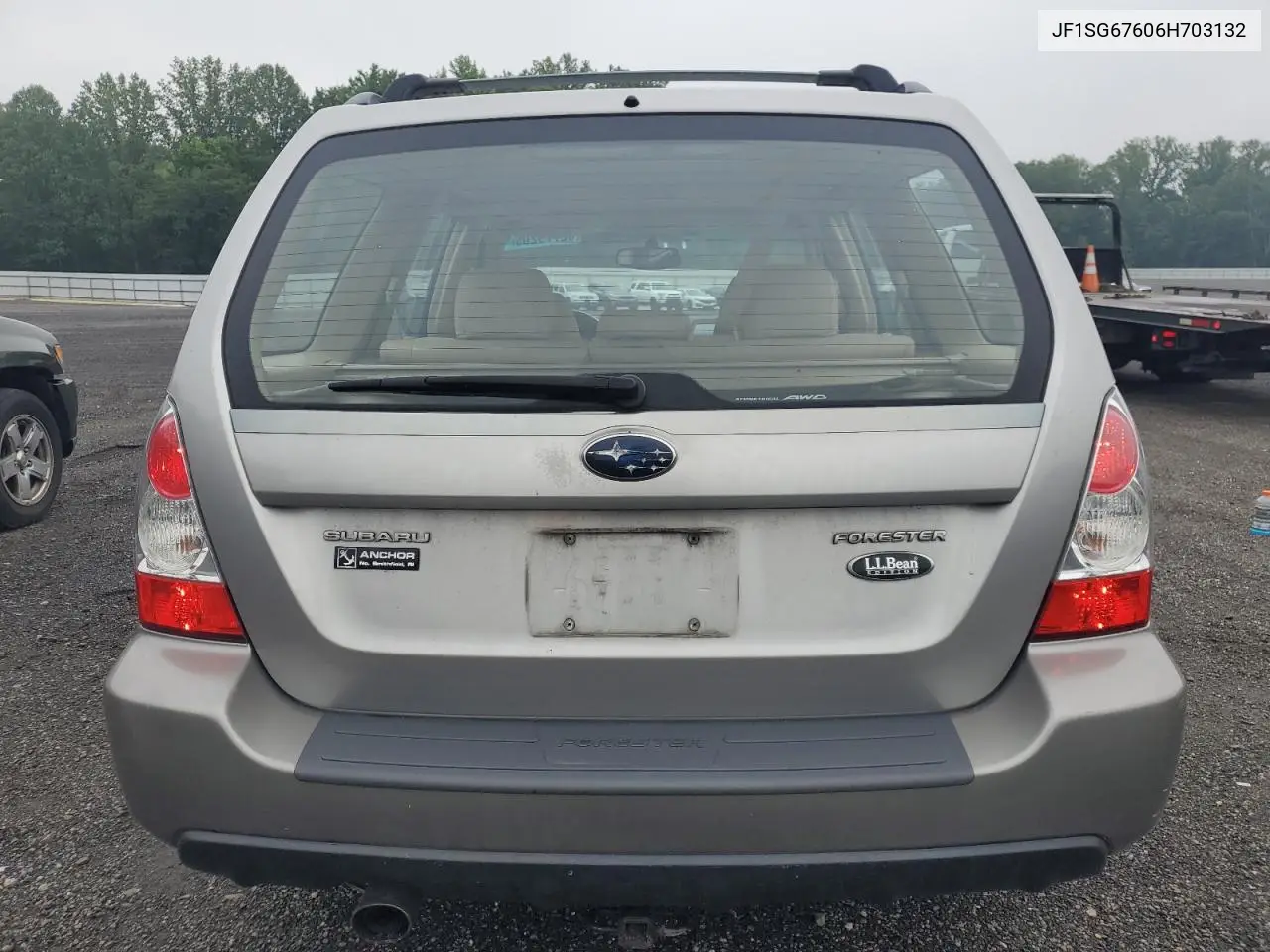 2006 Subaru Forester 2.5X Ll Bean VIN: JF1SG67606H703132 Lot: 62779205