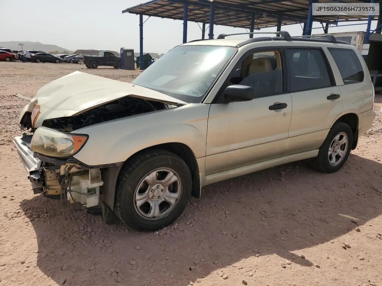 2006 Subaru Forester 2.5X VIN: JF1SG63686H739575 Lot: 63286735