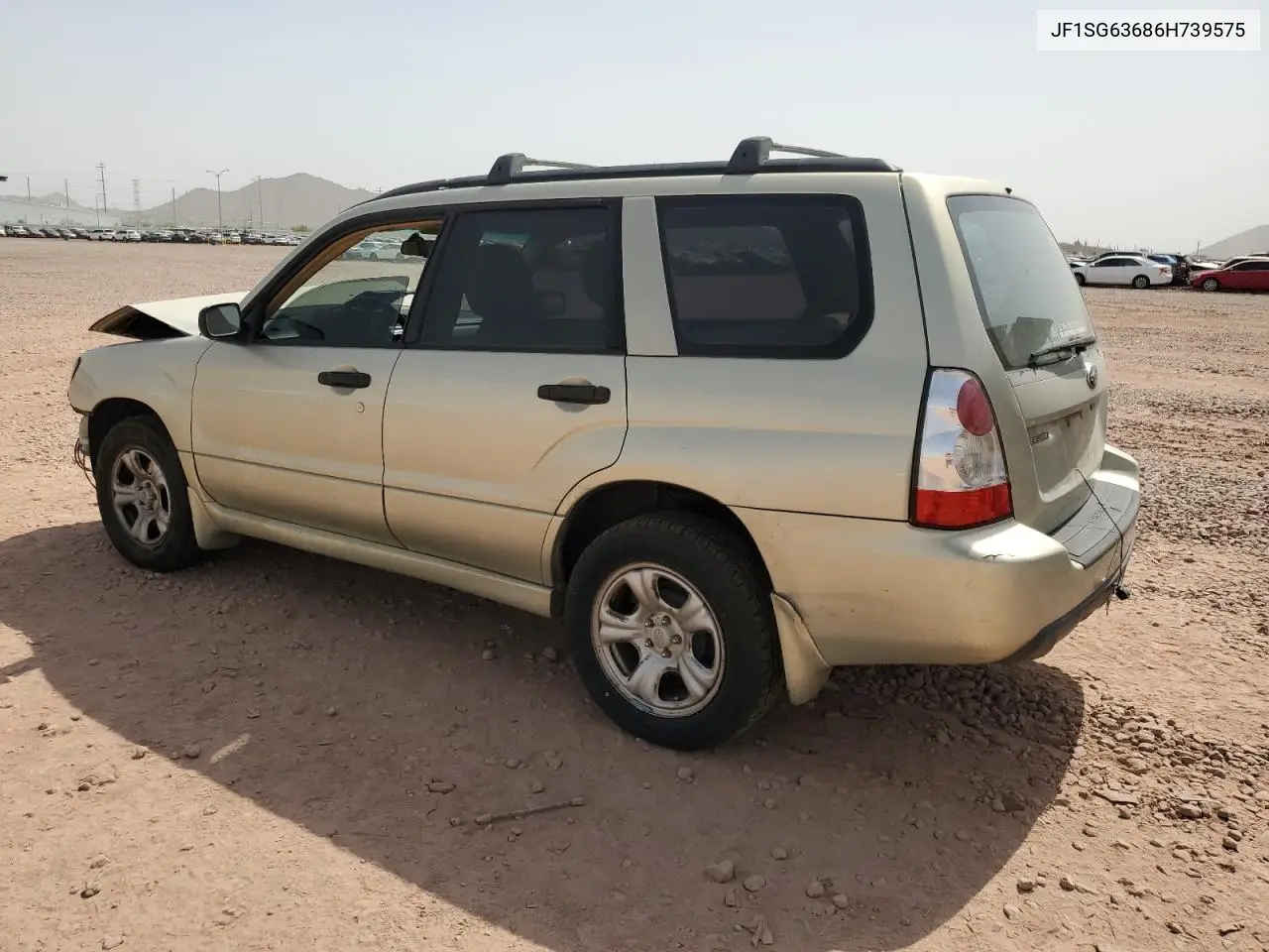 2006 Subaru Forester 2.5X VIN: JF1SG63686H739575 Lot: 63286735