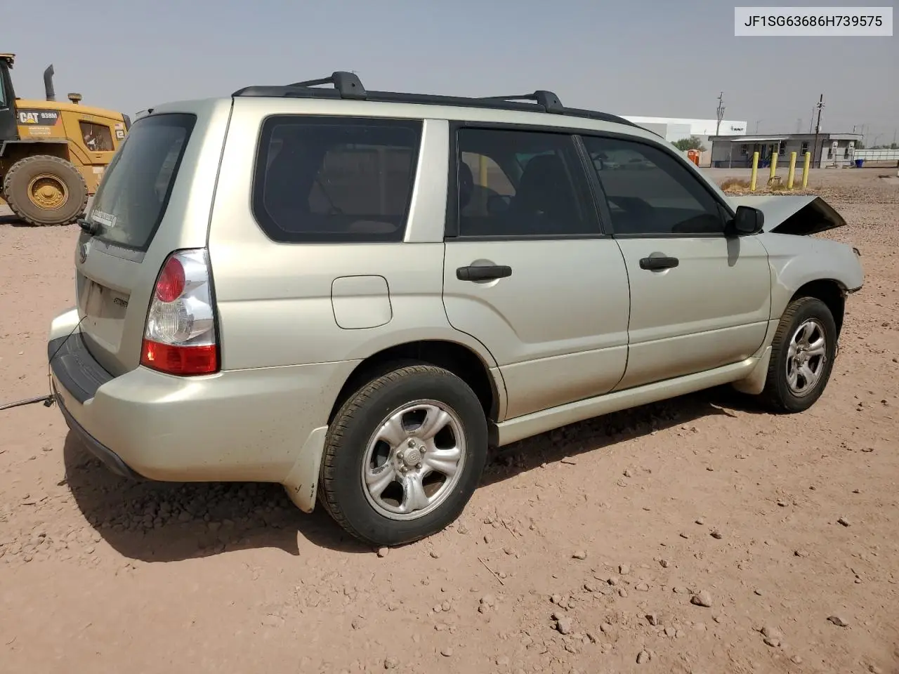 2006 Subaru Forester 2.5X VIN: JF1SG63686H739575 Lot: 63286735