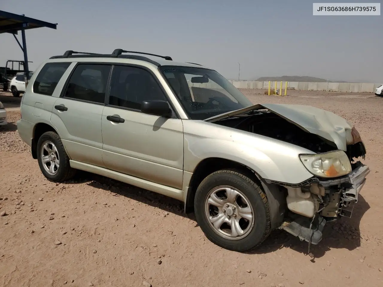 2006 Subaru Forester 2.5X VIN: JF1SG63686H739575 Lot: 63286735