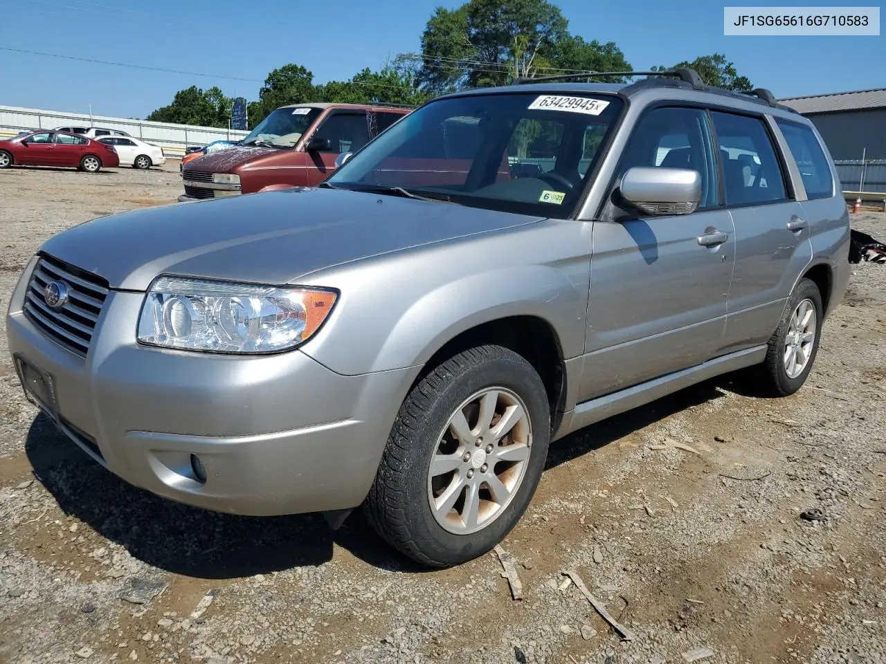 2006 Subaru Forester 2.5X Premium VIN: JF1SG65616G710583 Lot: 63429945