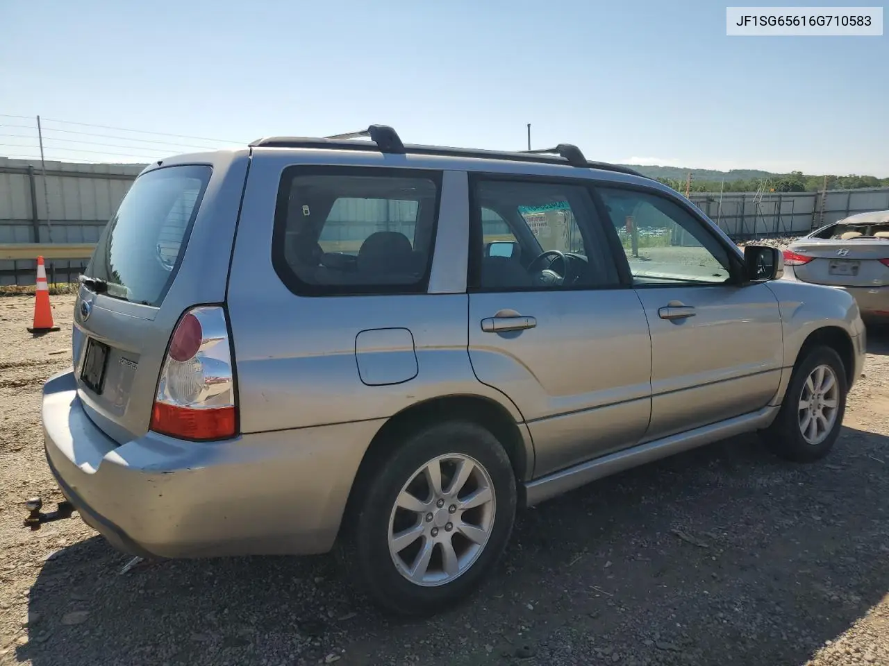 2006 Subaru Forester 2.5X Premium VIN: JF1SG65616G710583 Lot: 63429945